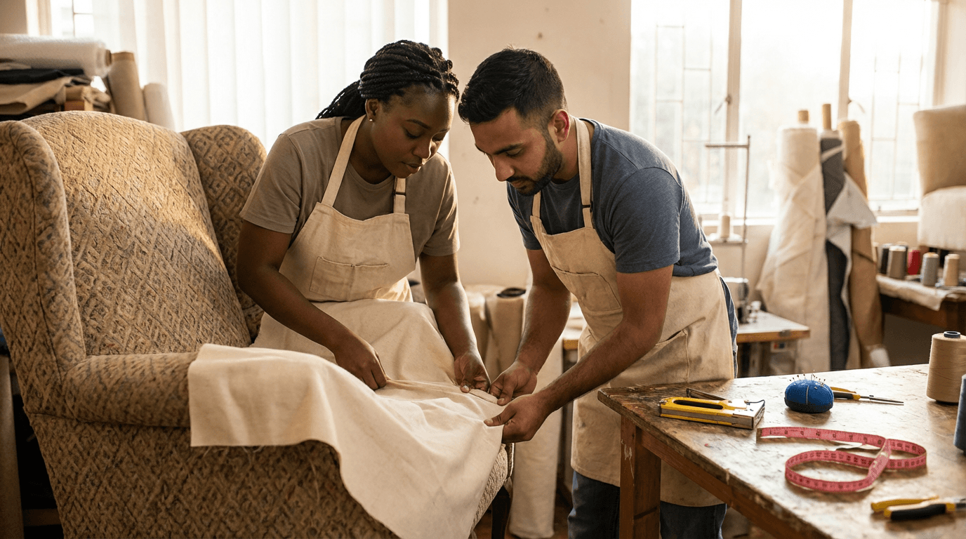 Curso de costura para tapicería