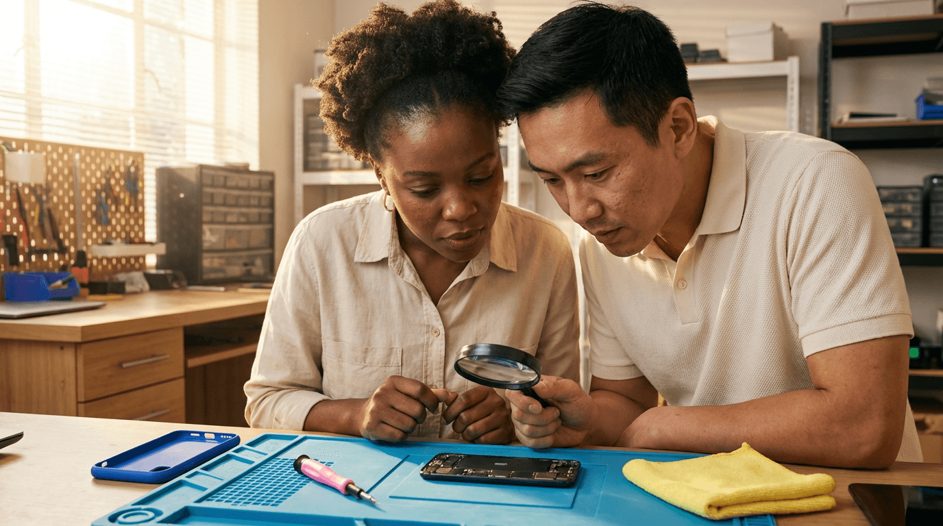 curso de reparación de software de móviles