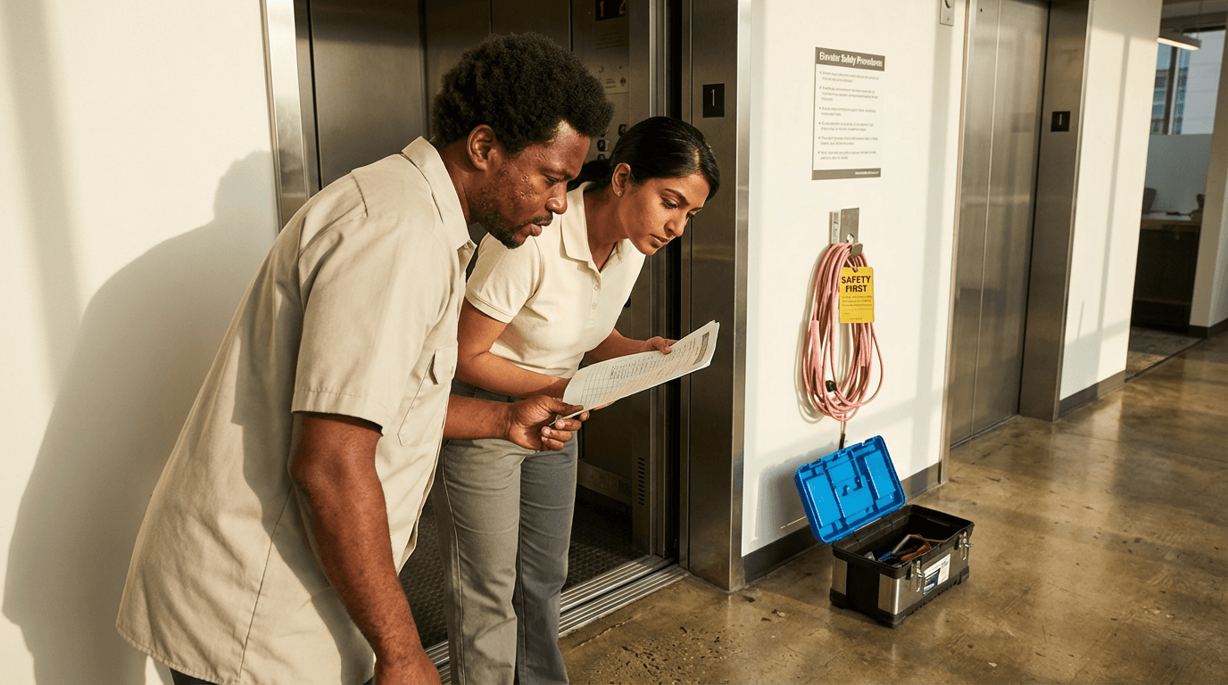 Aufzugswärter-Schulung