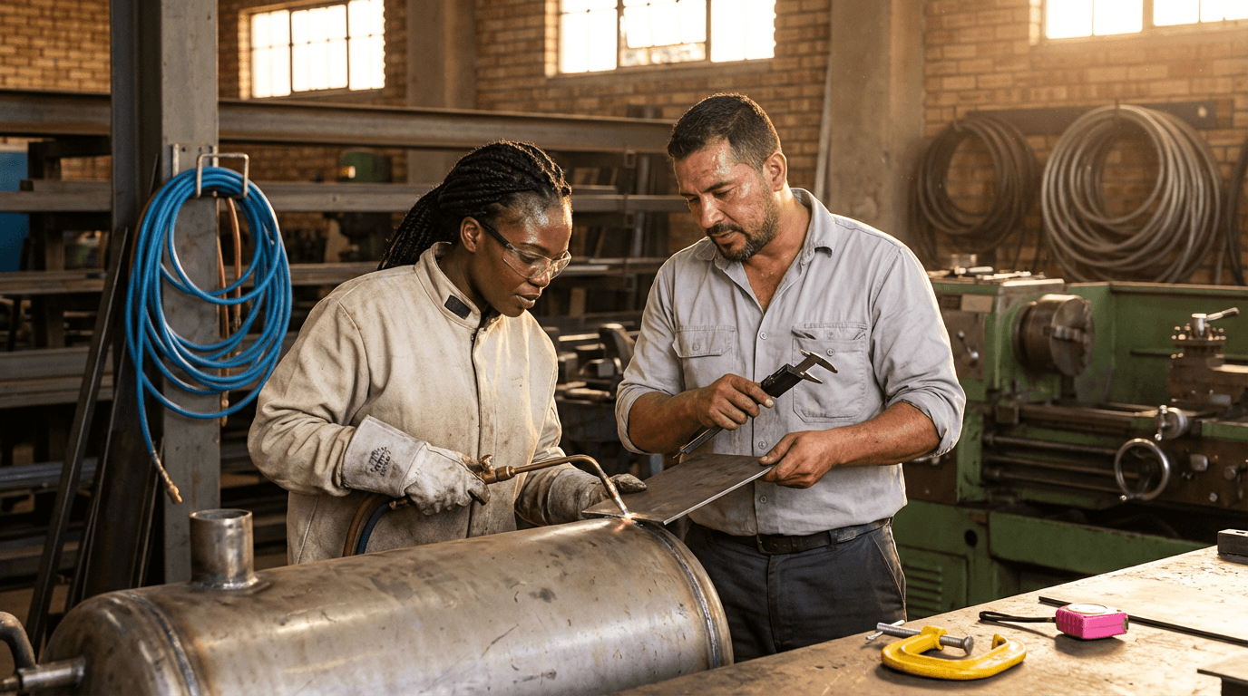 curso de calderería industrial