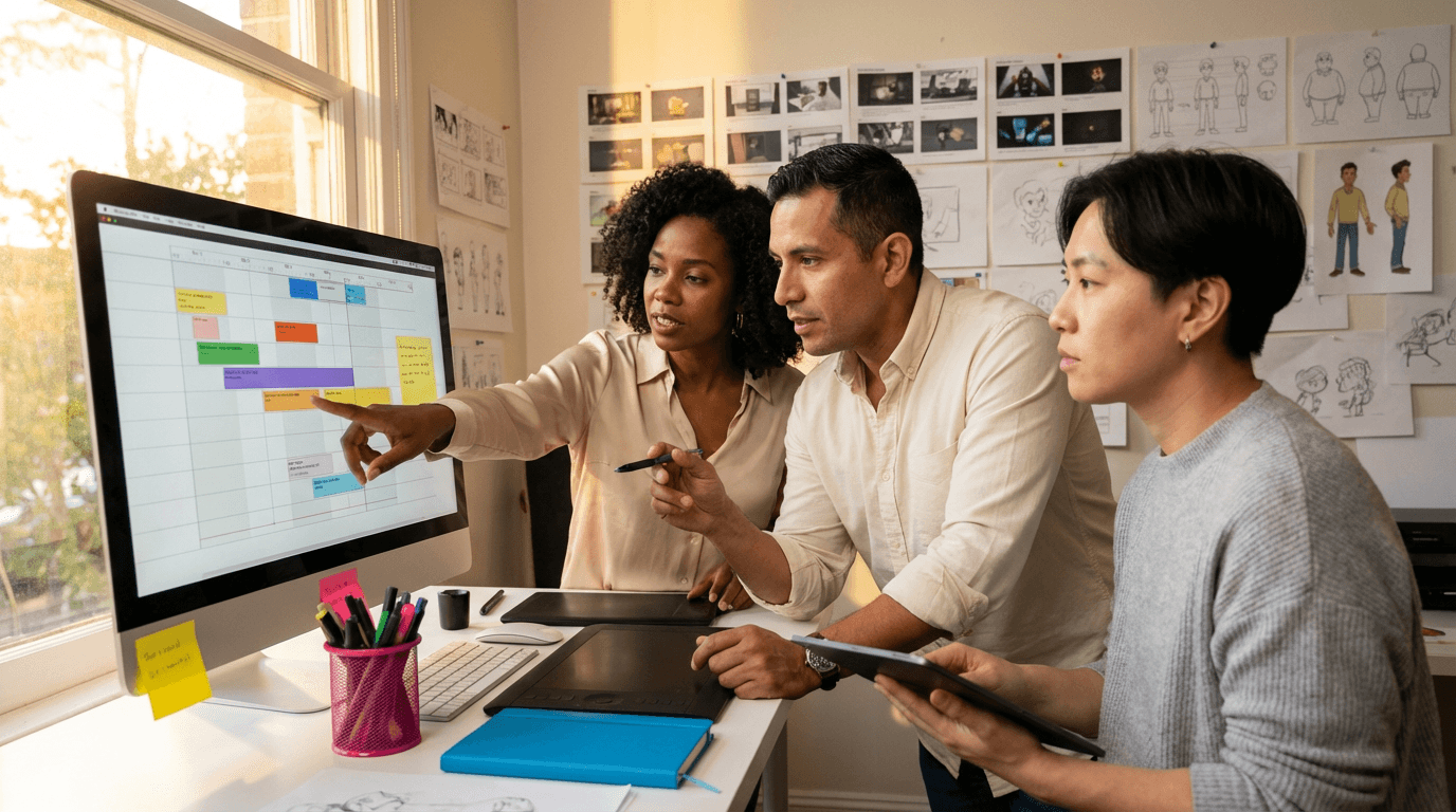 Curso de Gerente de Design de Animação