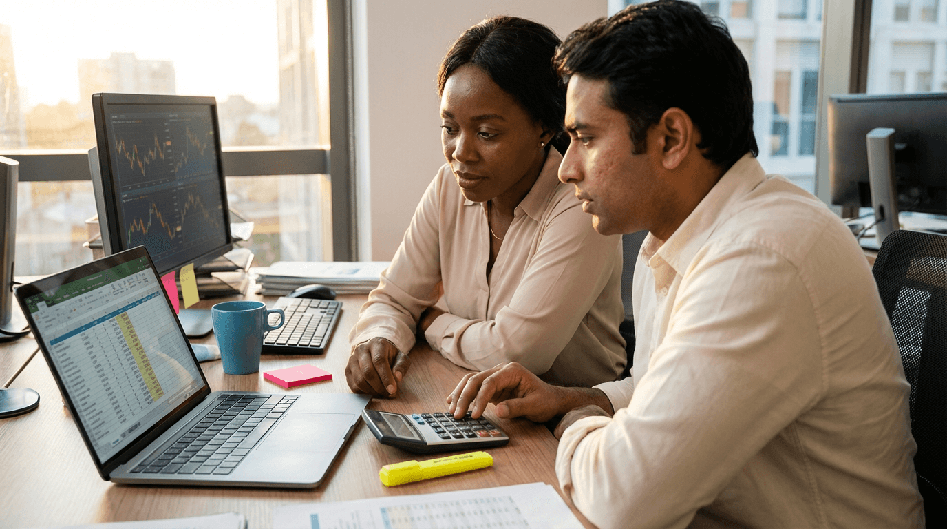 Curso de variación de divisas y cálculos de equivalencia