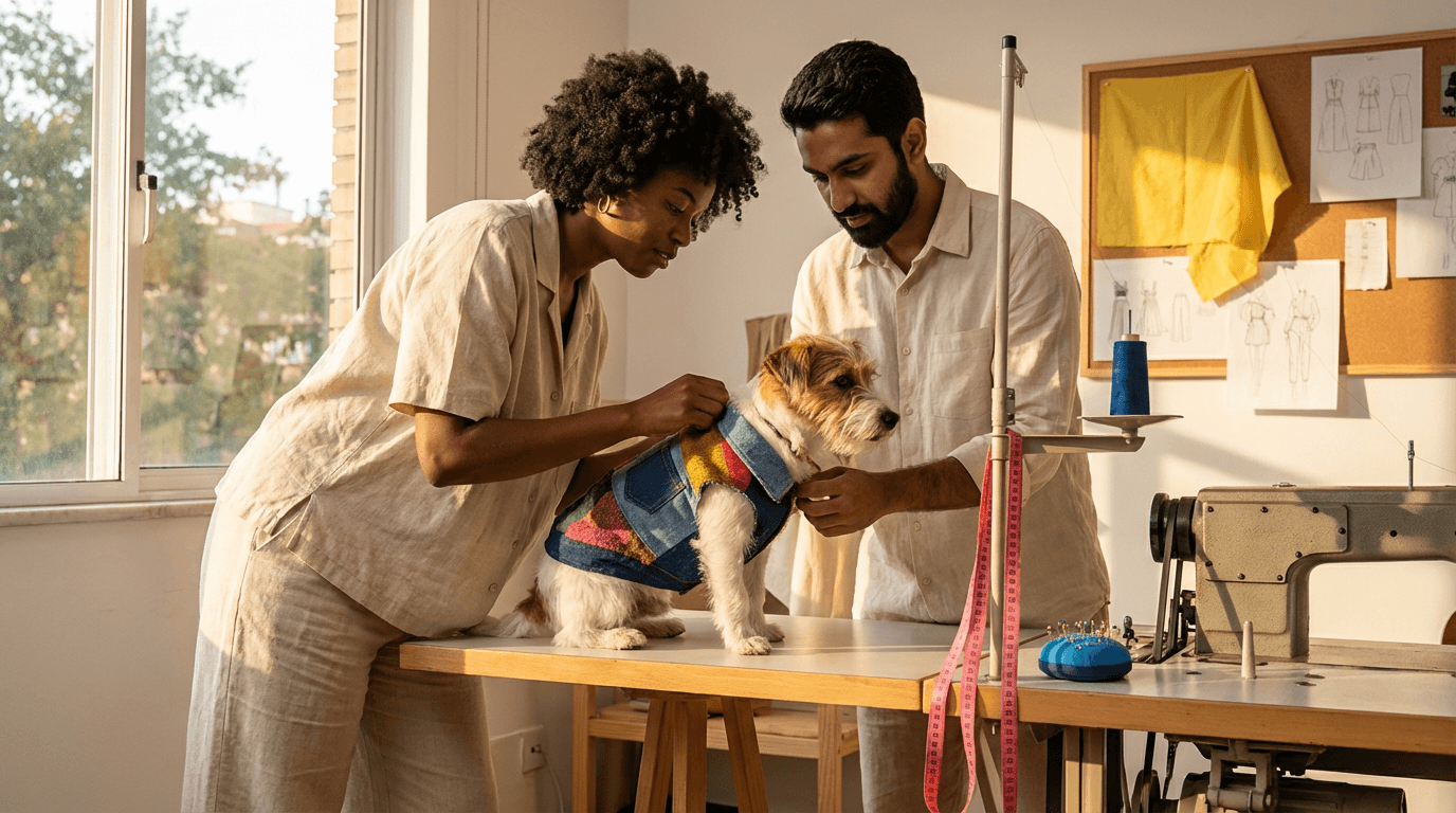 Curso de diseño de ropa para mascotas