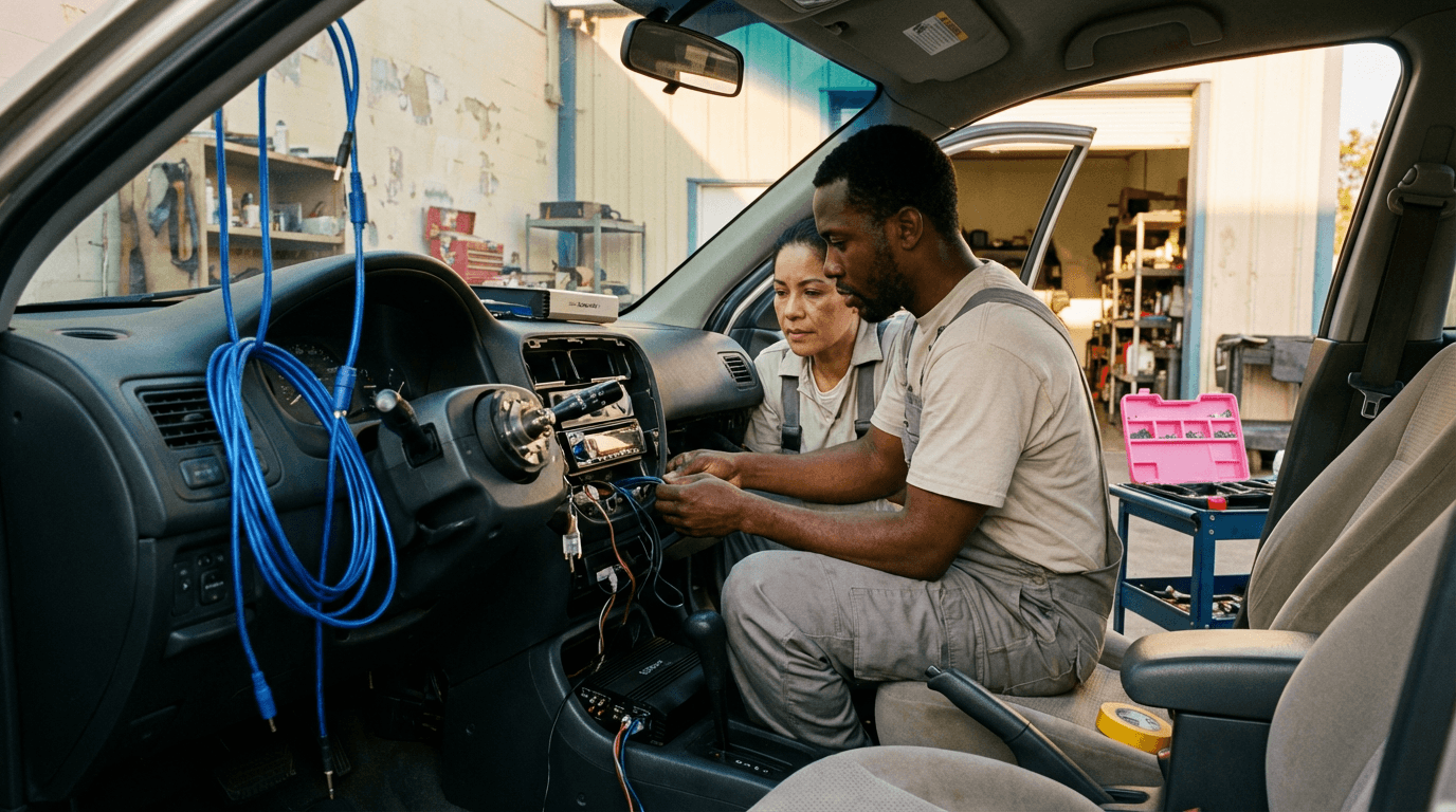 Curso de Instalador de Som Automotivo