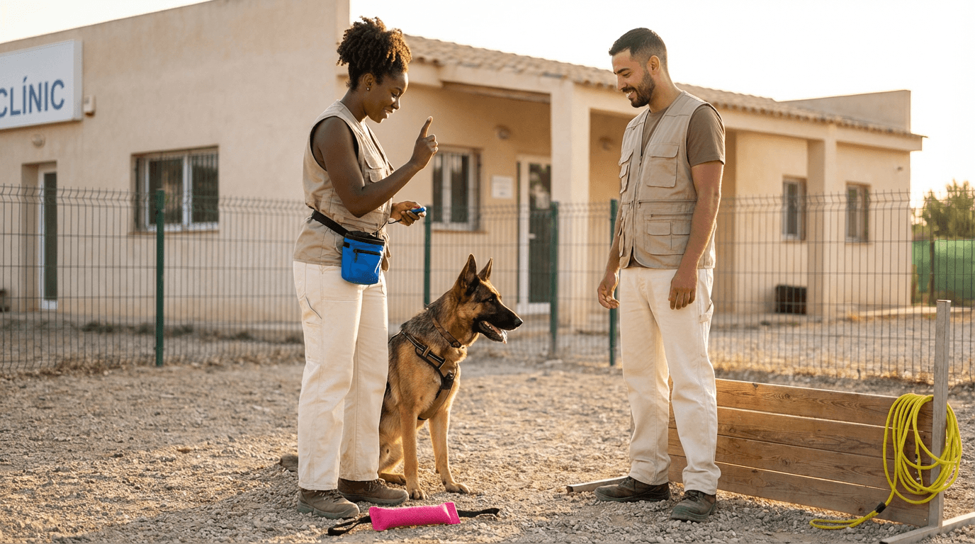 Schäferhund Training