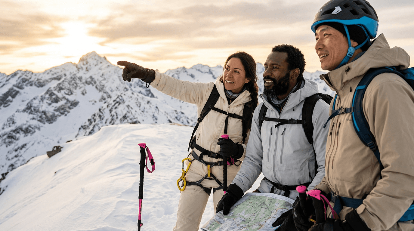 curso de esquí de montaña