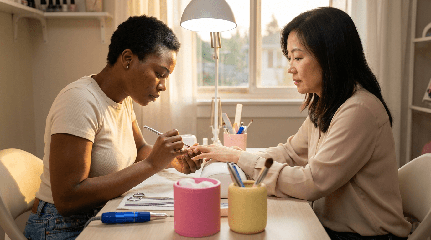 Curso de Unha de Gel com Fibra de Vidro