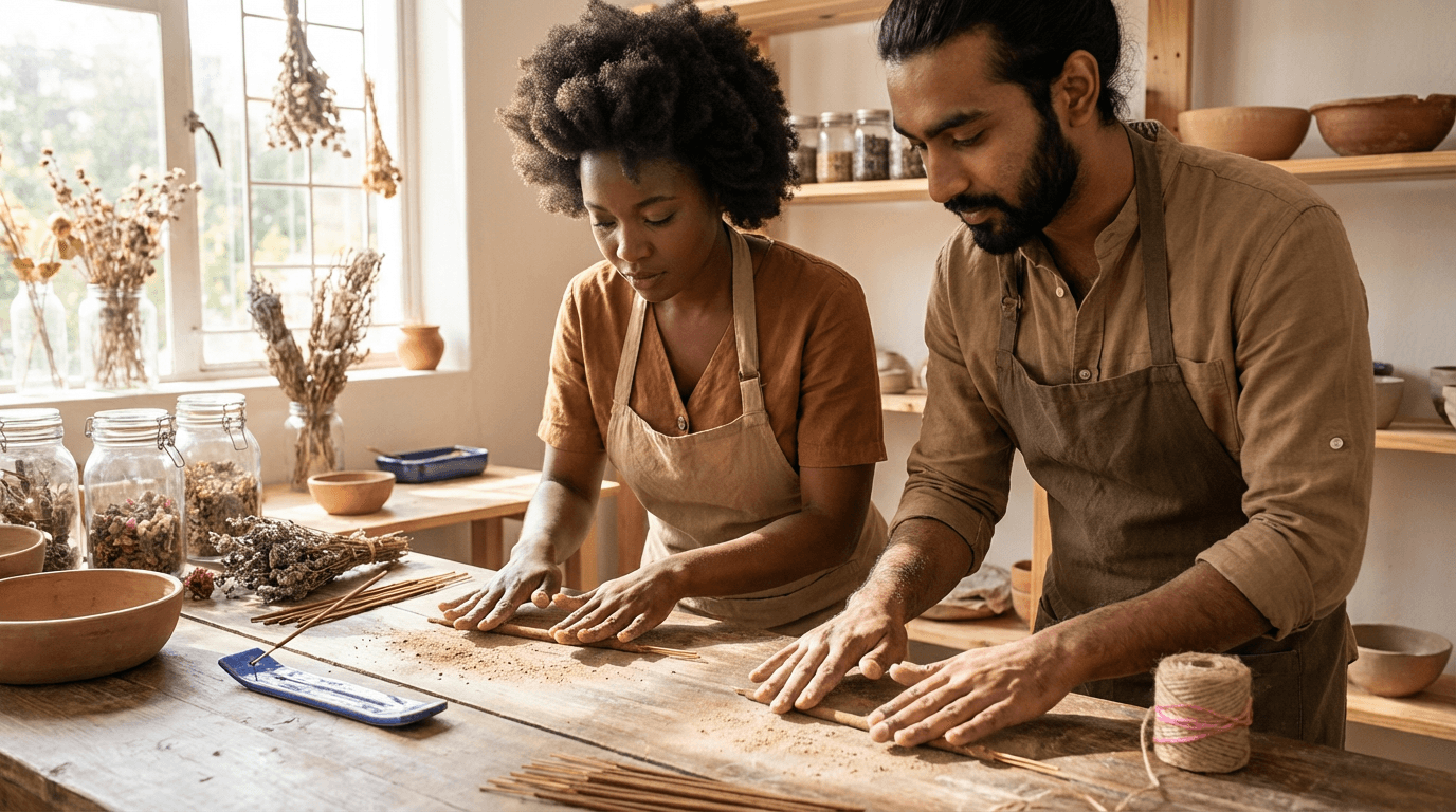 curso de elaboración de incienso natural