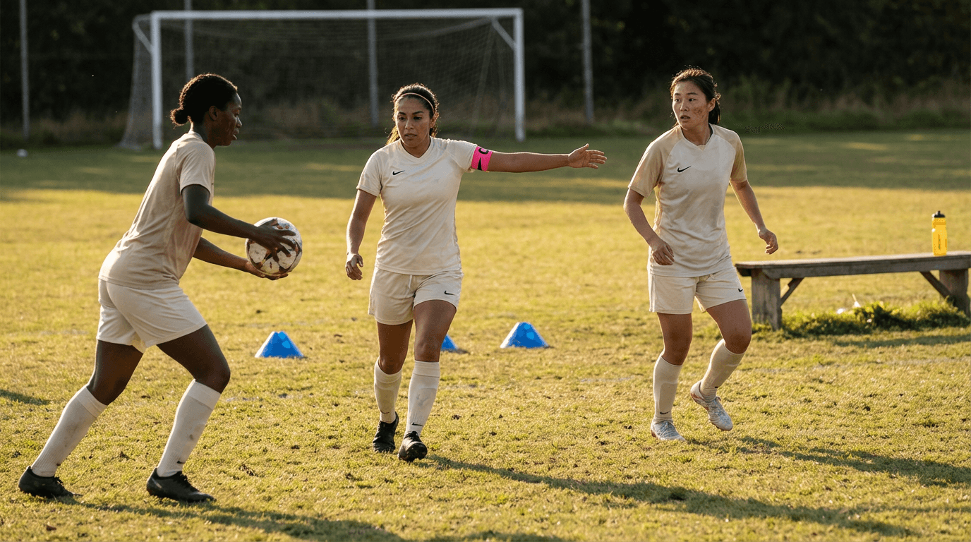 curso de fútbol para niñas