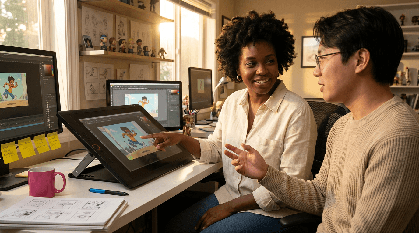 Cartoon Animation Training