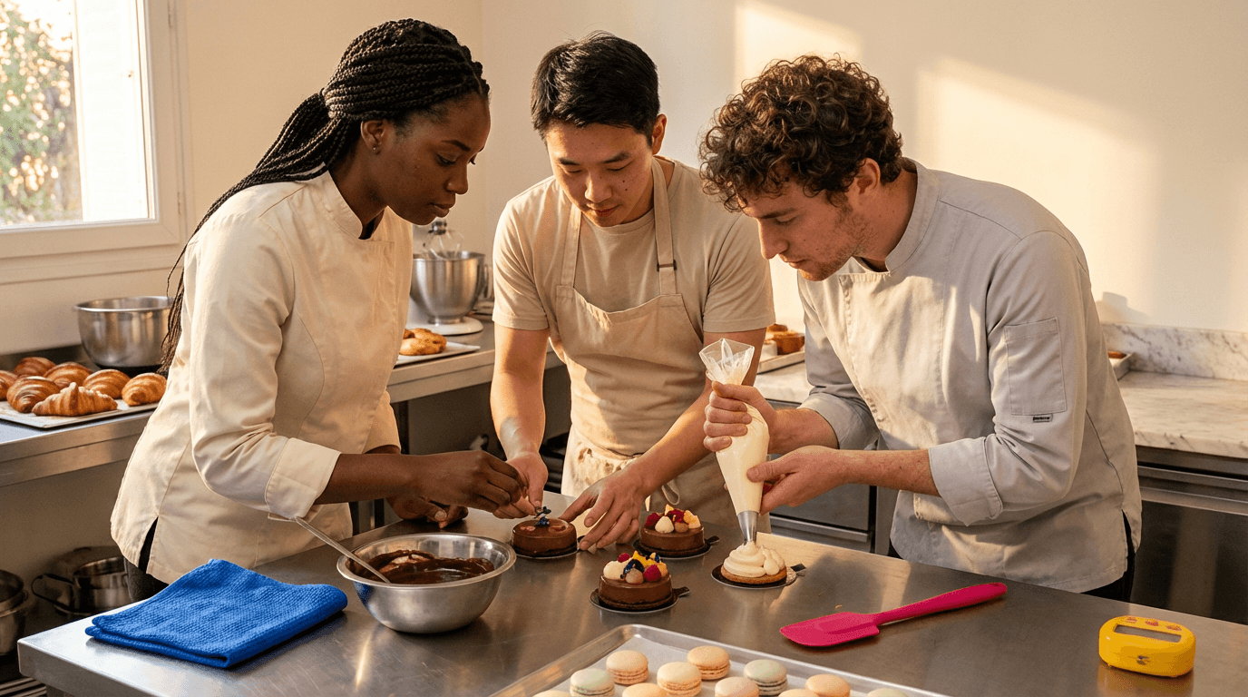 Cours Pâtisserie Chef