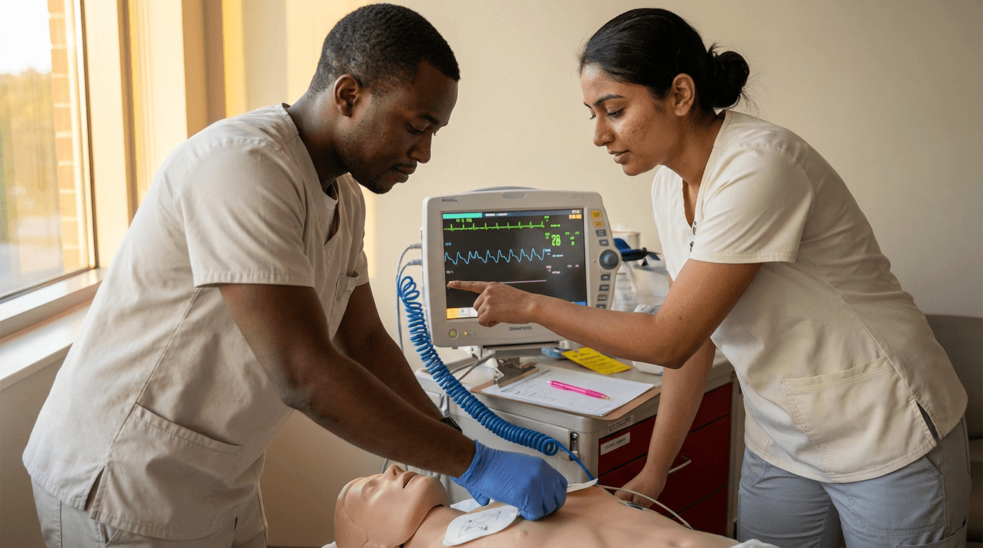 curso de manejo de fibrilación ventricular