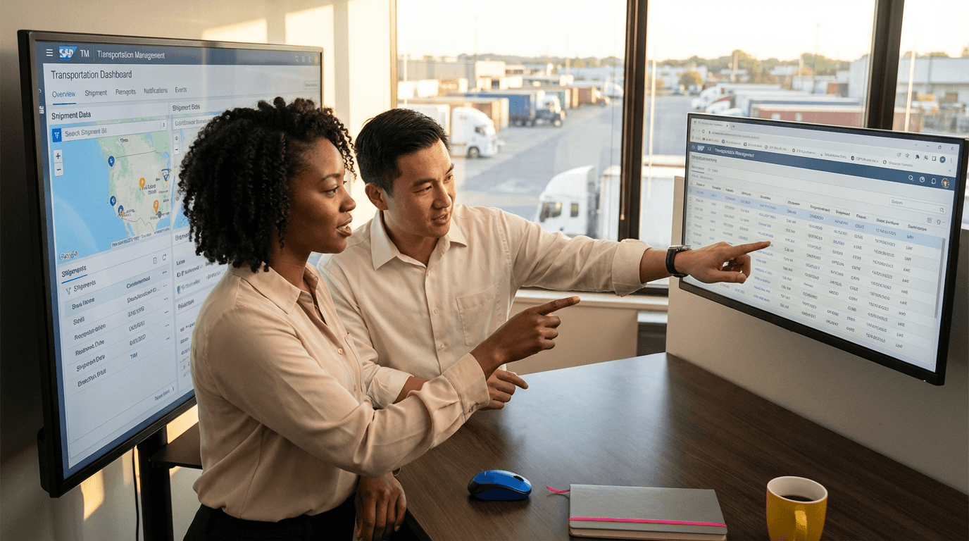 קורס הכשרה ב-SAP TM (ניהול תחבורה)