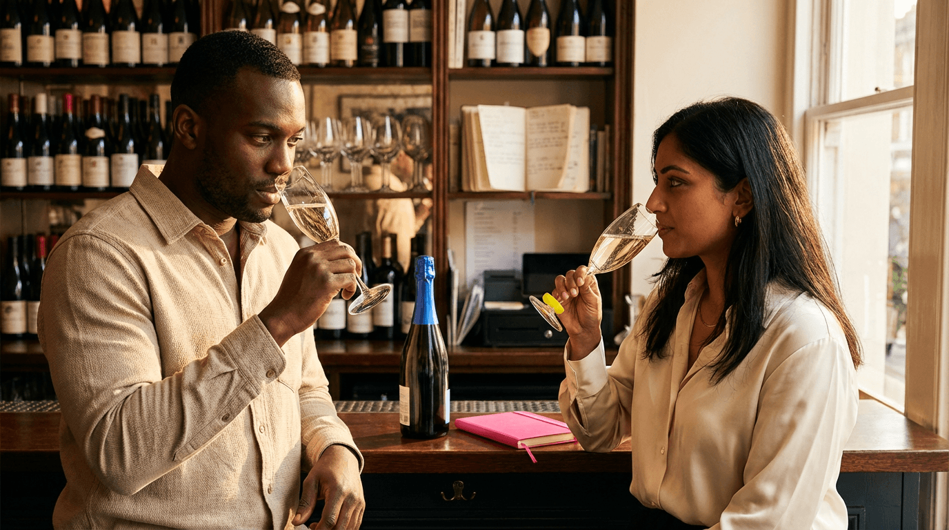 curso de Champagne: cata y servicio