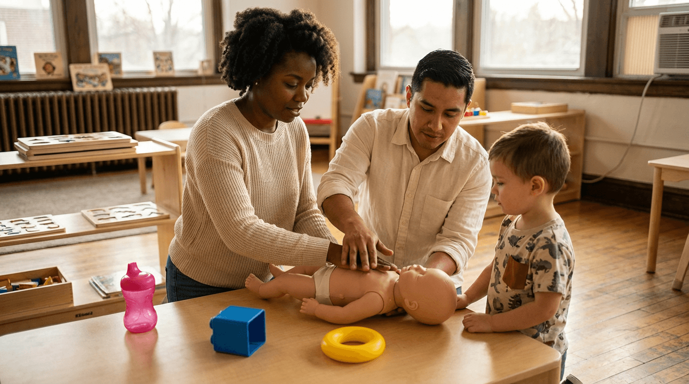 Curso de salud y seguridad para cuidadores infantiles