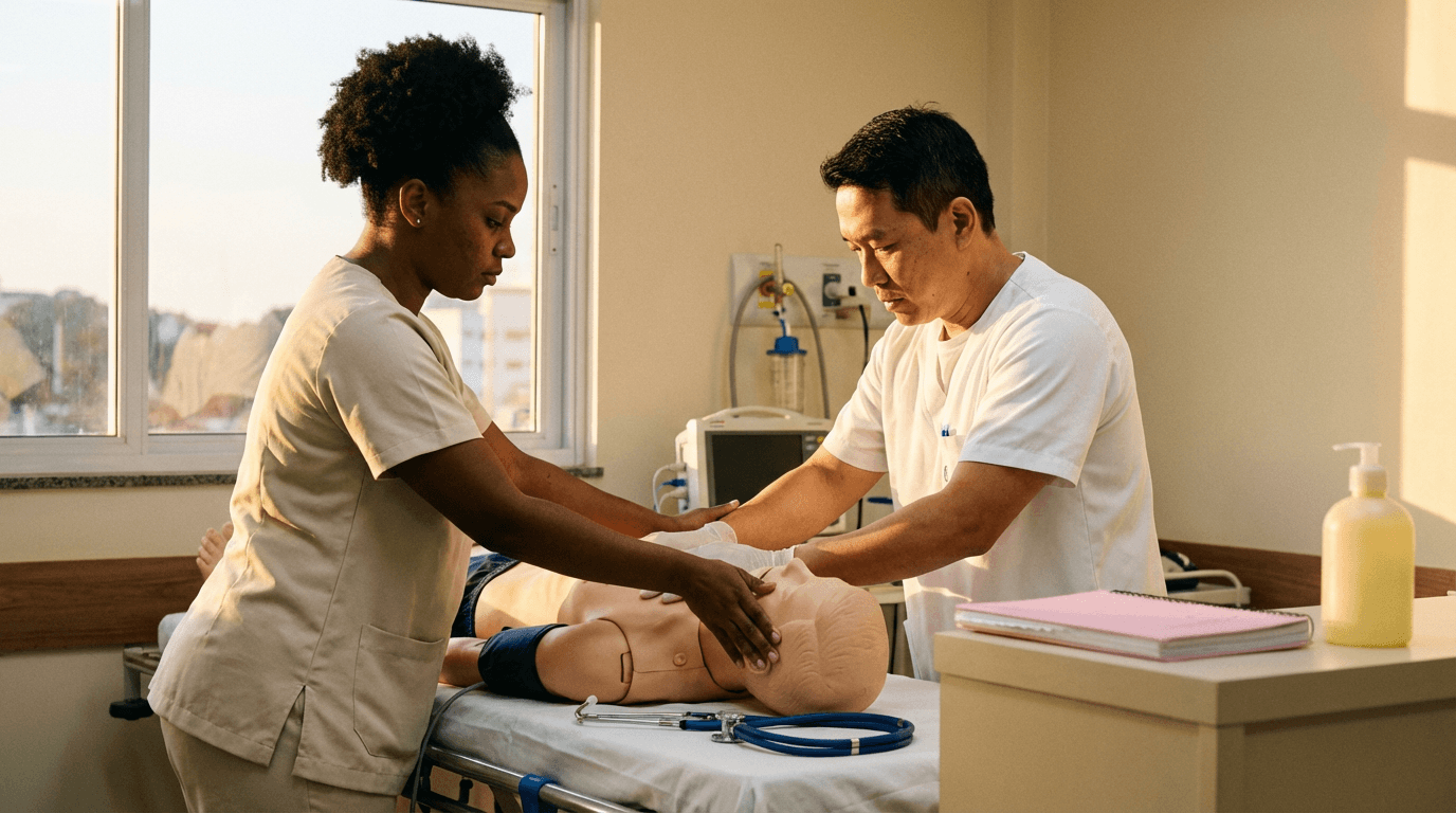 Curso de Reanimação Cardiopulmonar (bls)