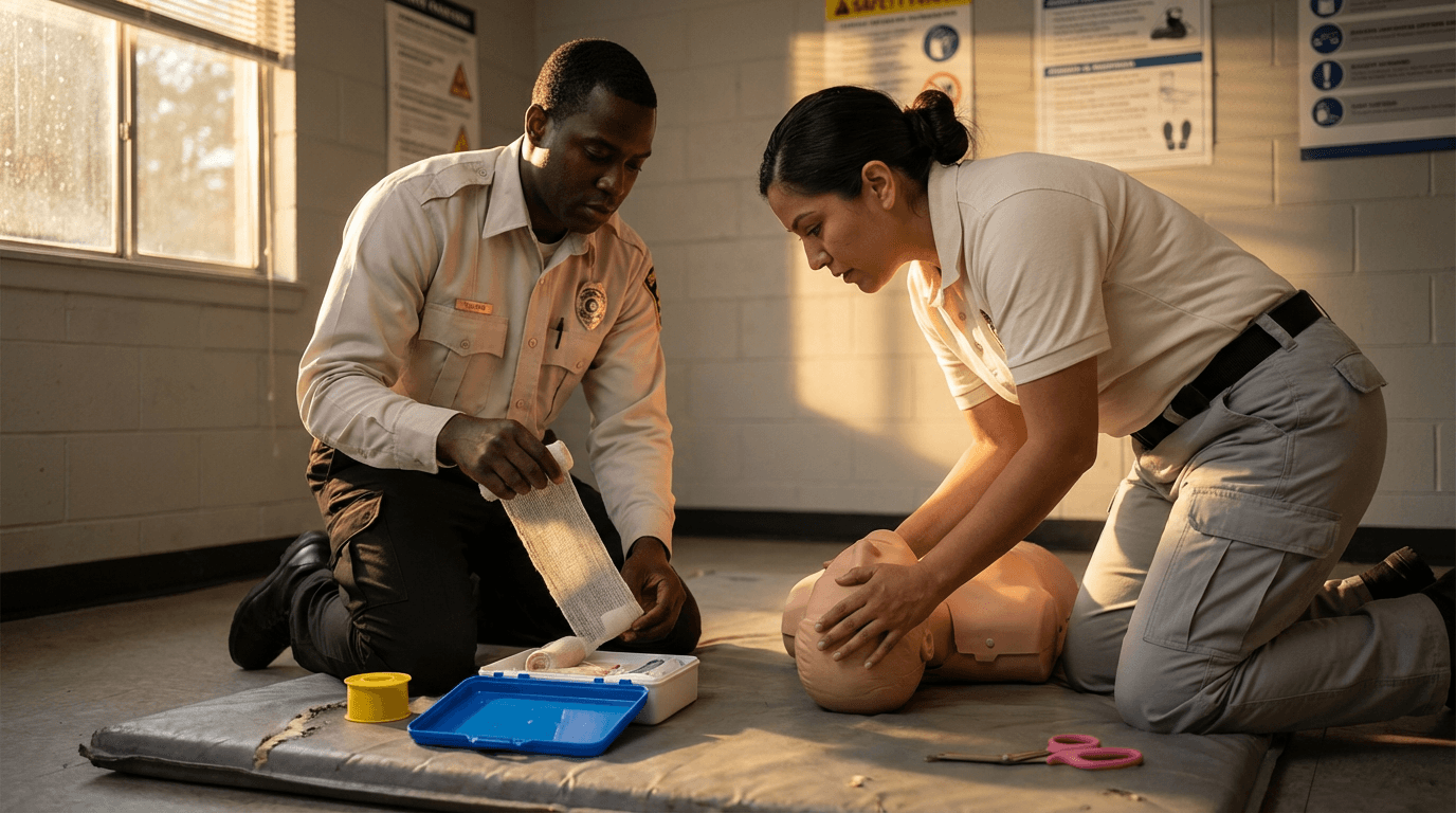 First Aid for Security Agent Course