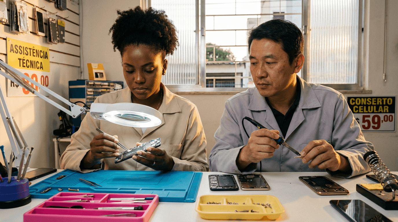 Curso de Técnico em Reparo de Placas de Celulares