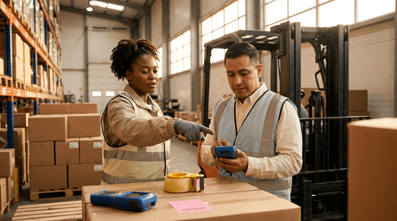 curso de competencias esenciales del carretillero en logística