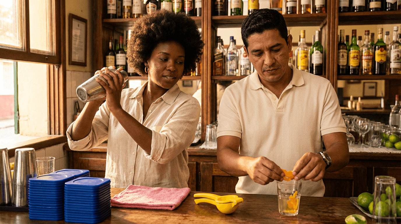 Curso de Atendente de Bar