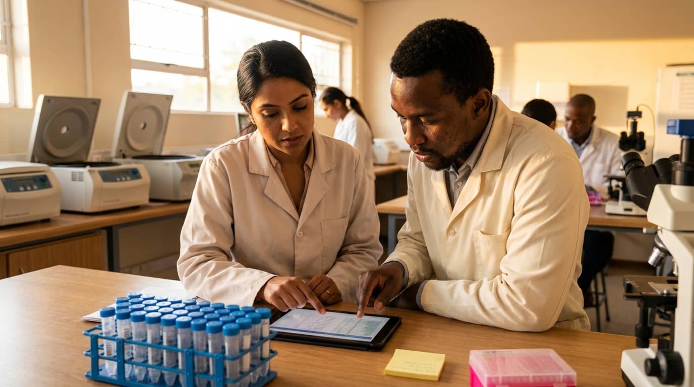 Curso de Técnico de Laboratório Paramedical