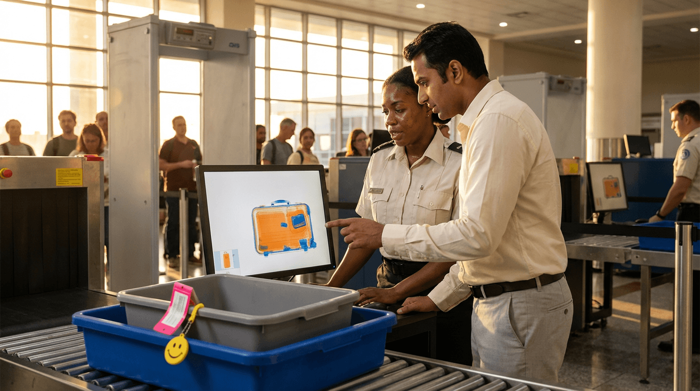 הכשרת קצין ביטחון תעופה לבדיקת נוסעים