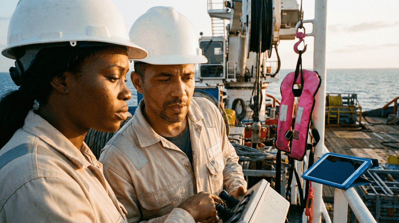Curso de Operador de Guindaste Offshore