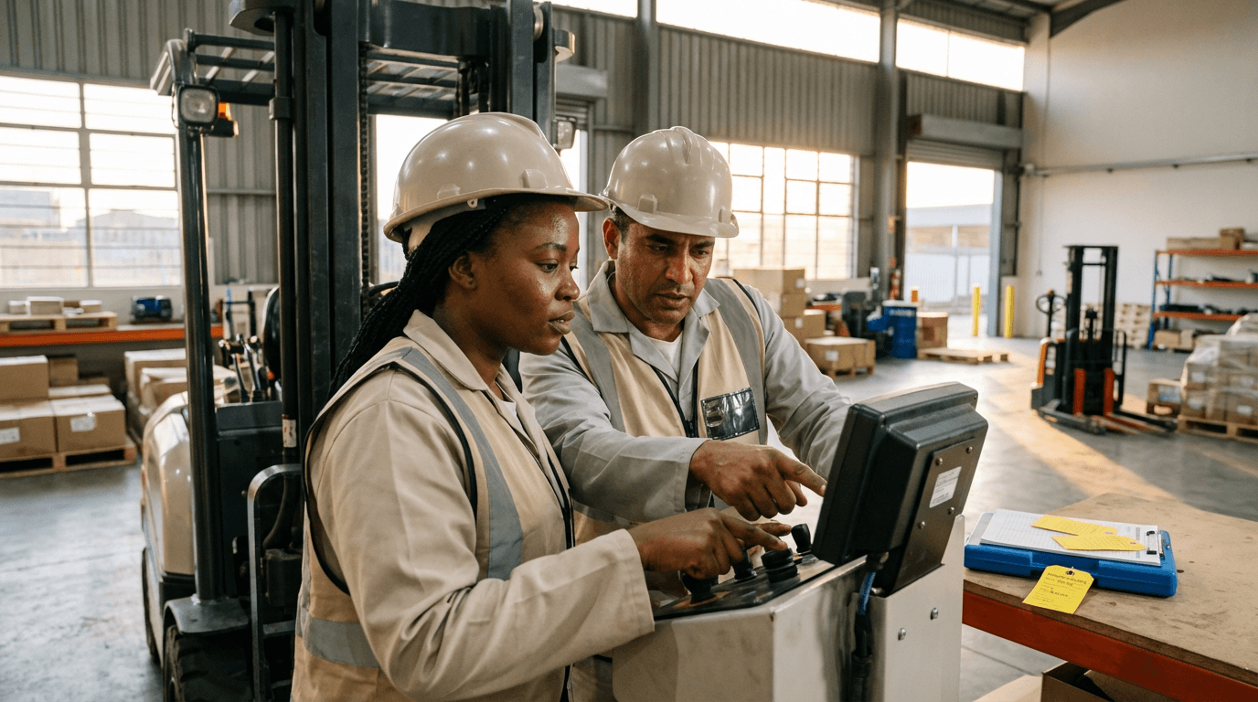 Curso de Manobrador de Máquinas