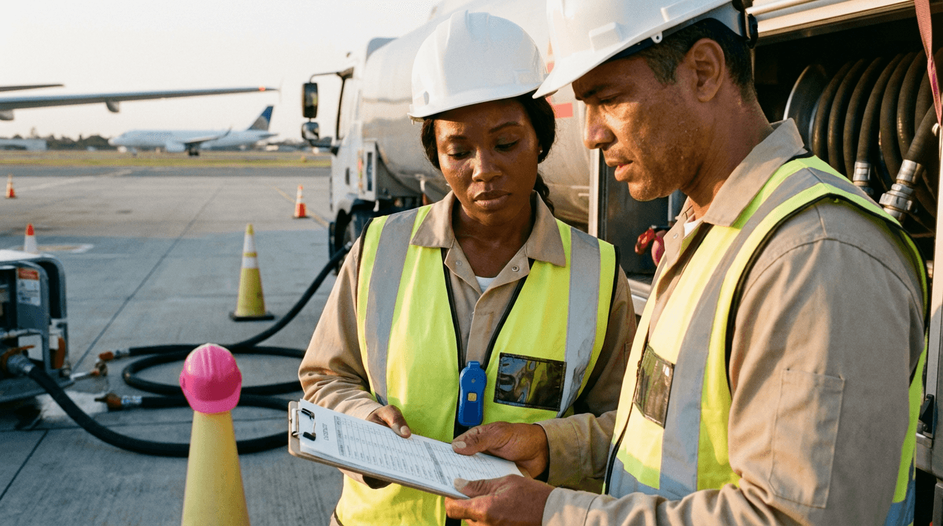 Curso de Supervisor de Combustíveis de Aviação