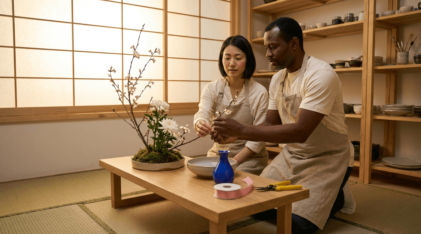 ඉකෙබානා ජපන් මල් කලා පාඨමාලාව