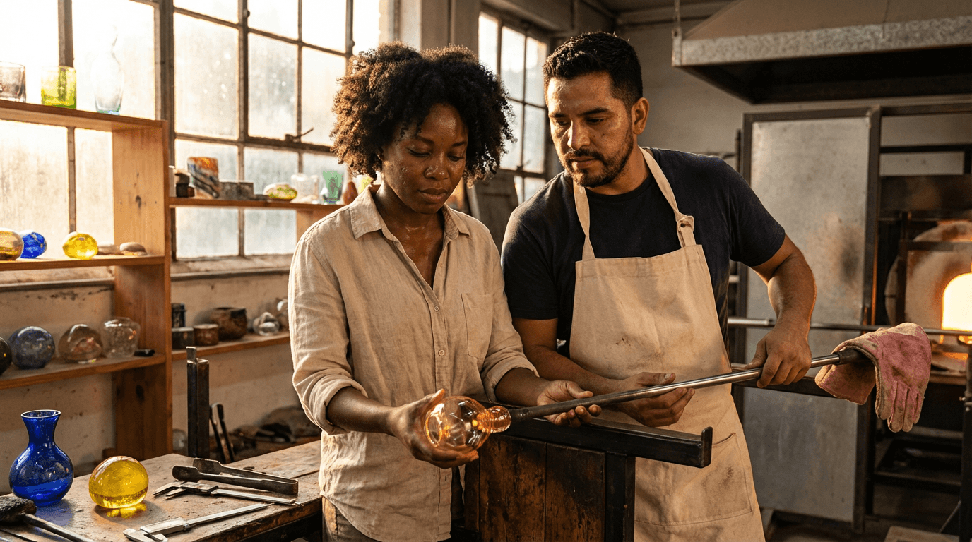 Glass Sculpture Course