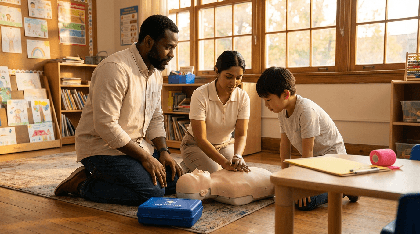 Erste-Hilfe-Kurs für die Grundschule