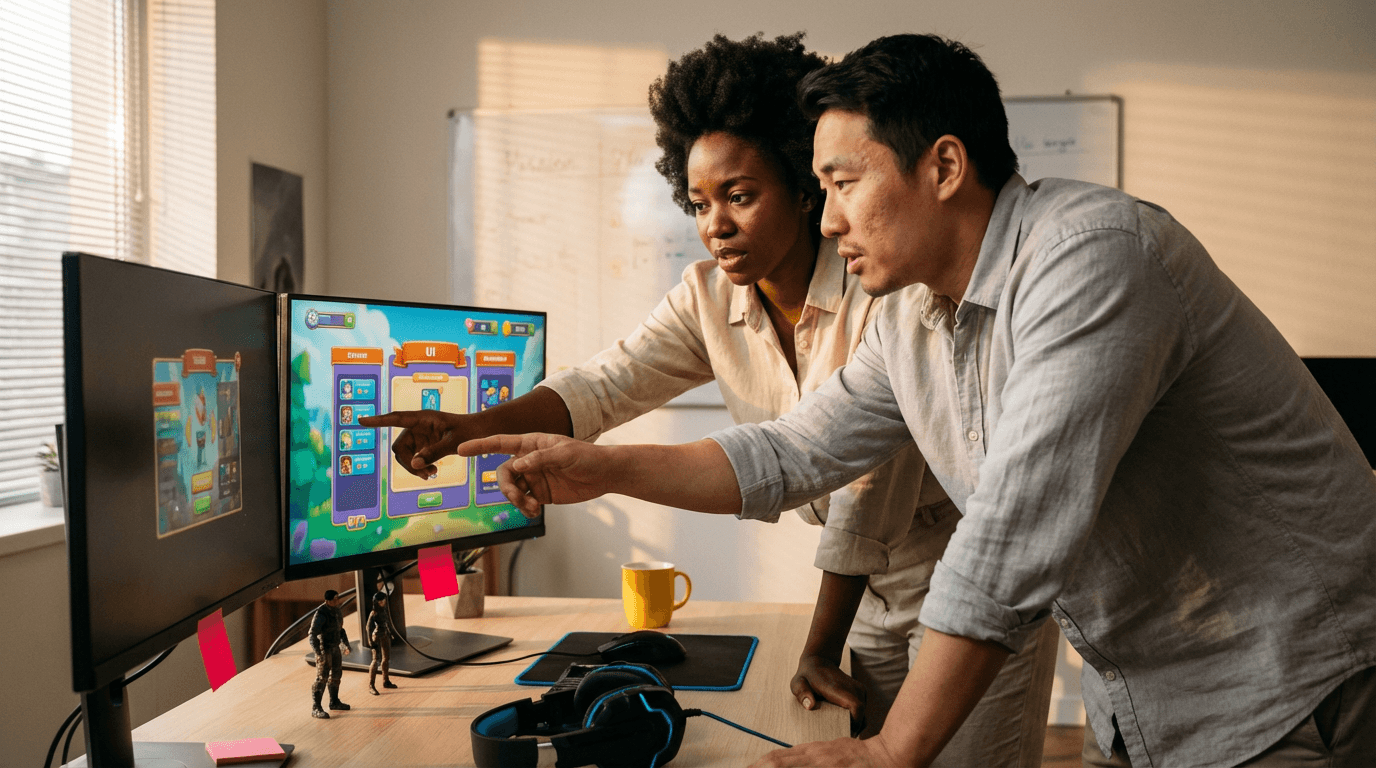 Curso de Desenvolvedor de Interface de Usuário (UI) para Jogos