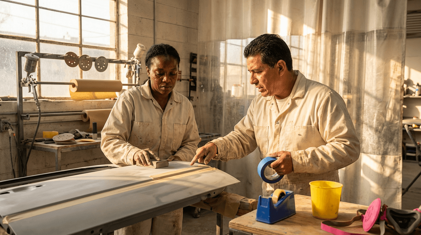 curso de imprimación y pintura