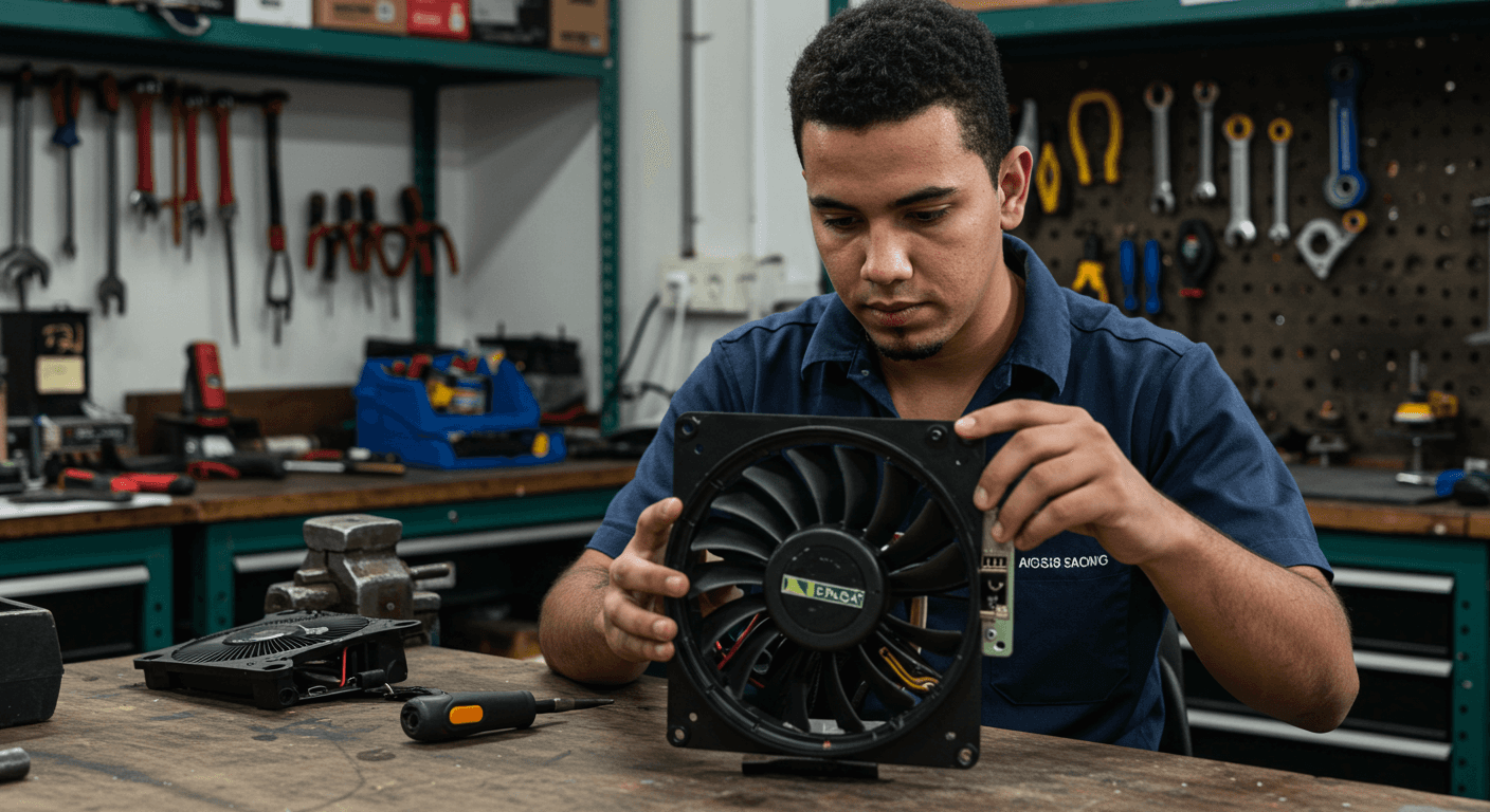 Curso de Conserto de Ventilador