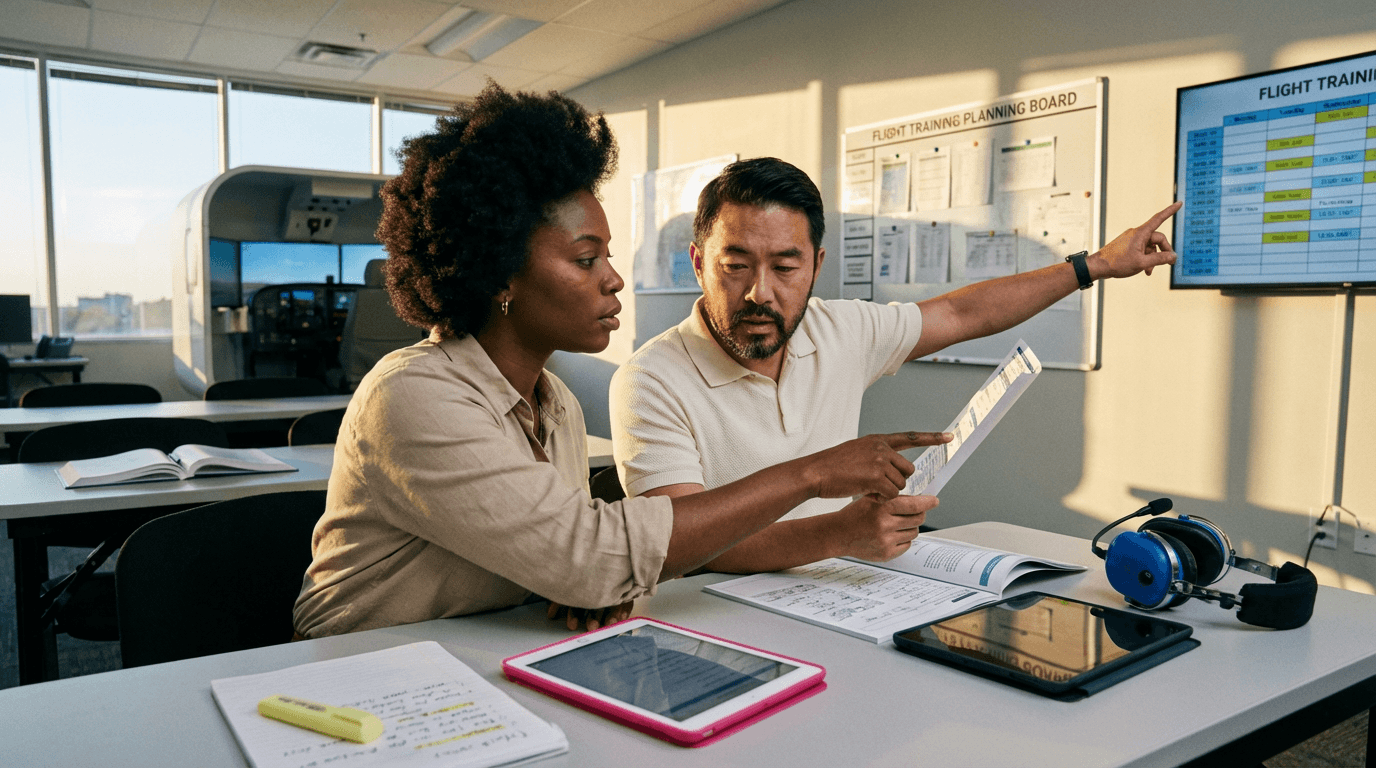 Curso de Gerente de Treinamento de Voo