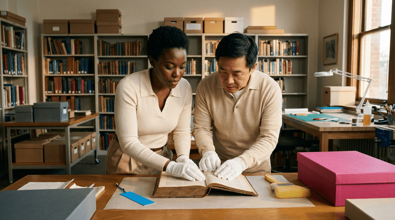 Curso de Técnico de Preservação de Acervos