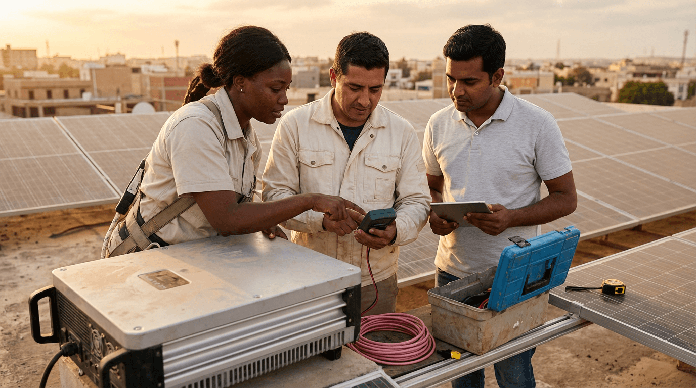 Curso de instalación y mantenimiento de energía solar
