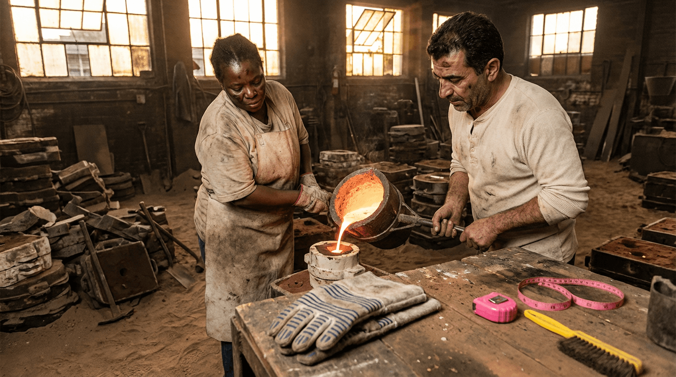 קורס יציקת ברונזה