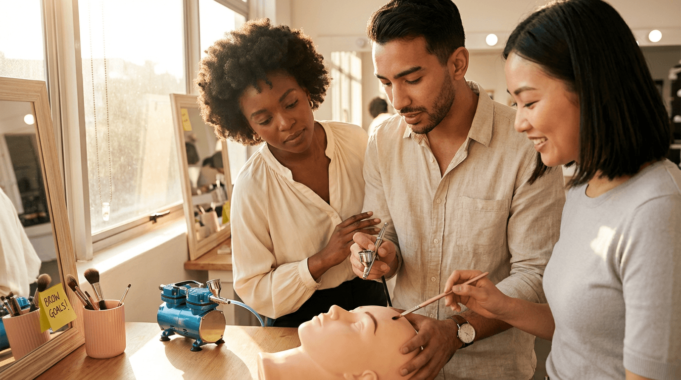 Airbrush-Brows-Schulung