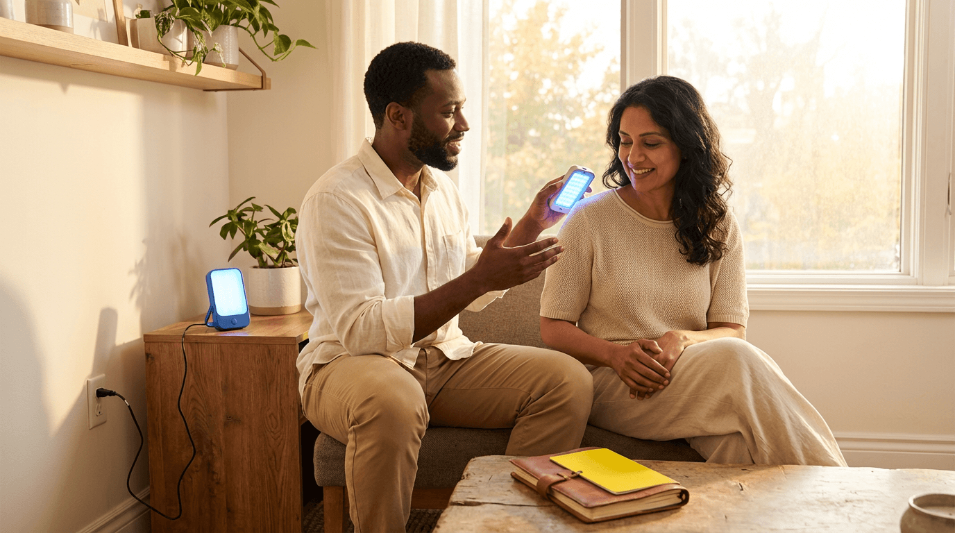 light therapy training