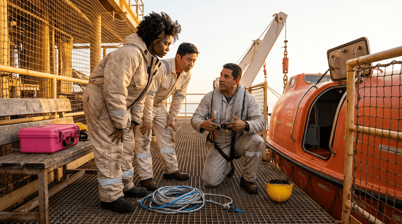 curso de seguridad y salvamento offshore (CPSO)