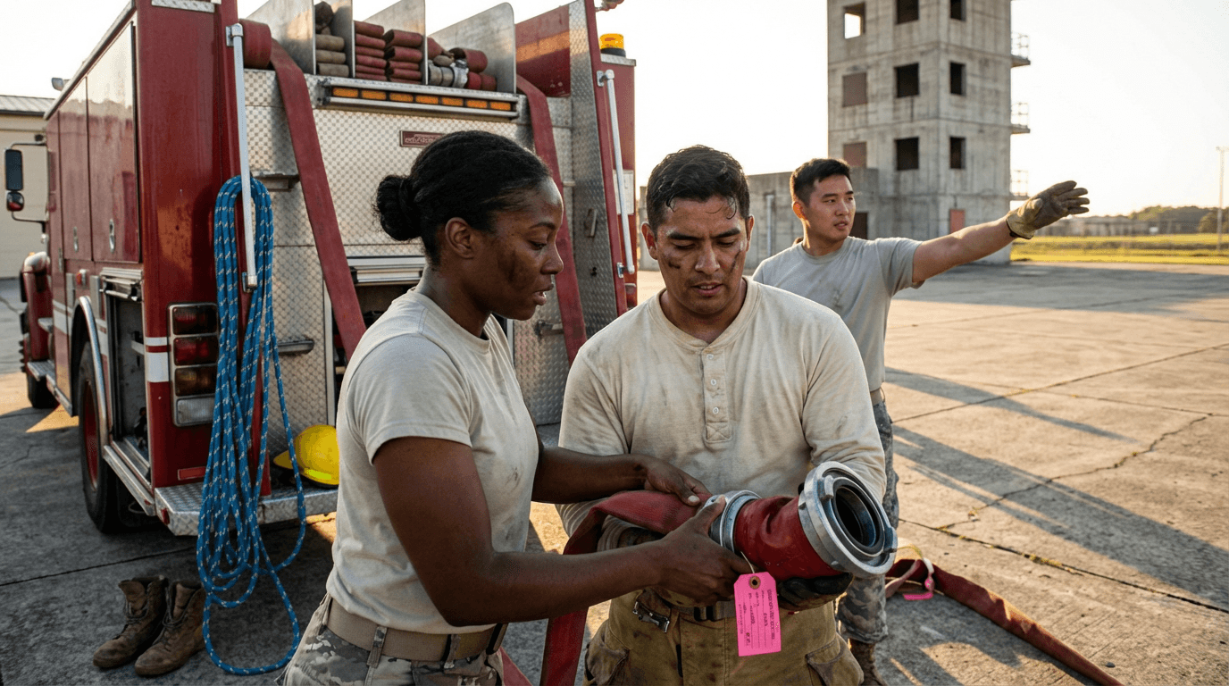 Curso de bombero militar