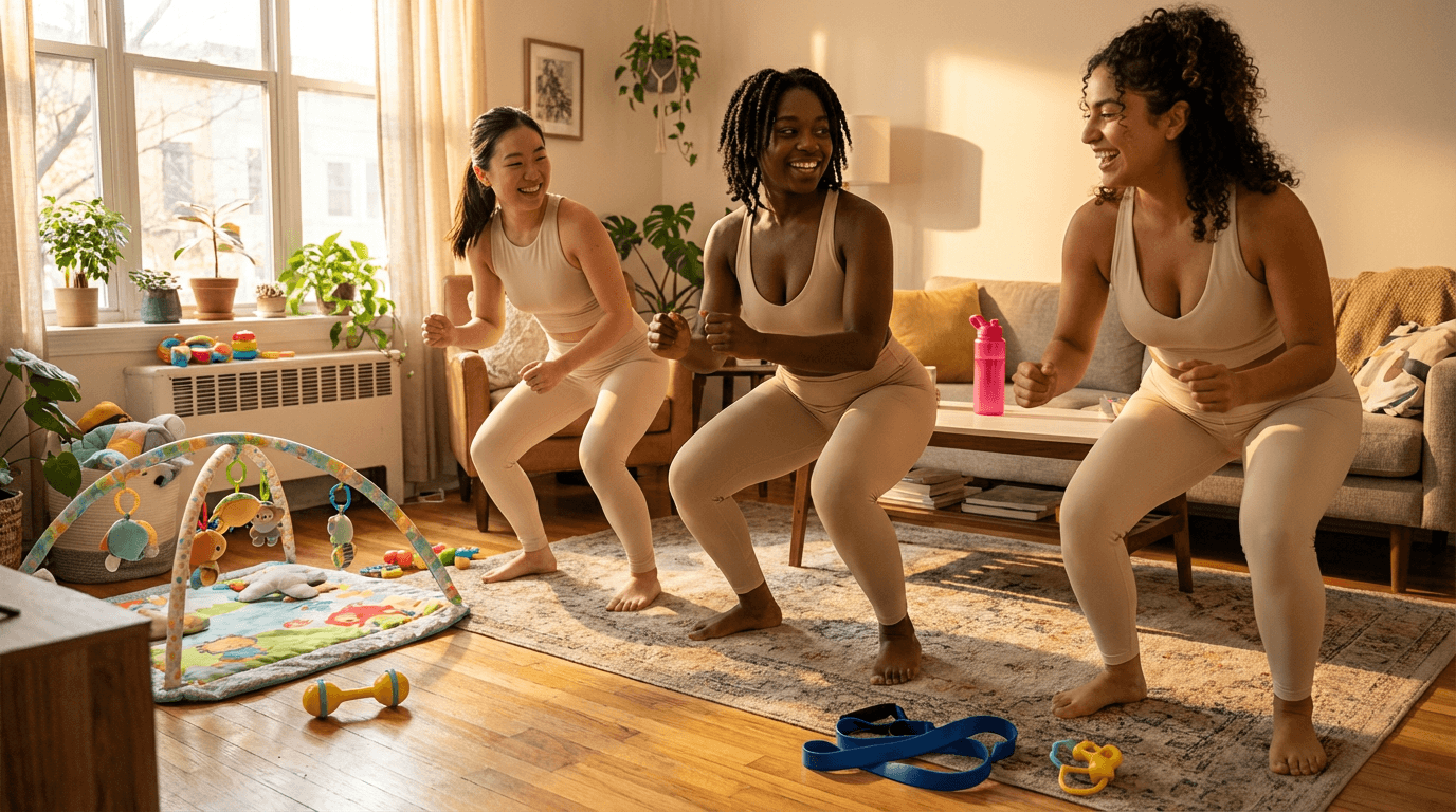 קורס כושר לאמהות