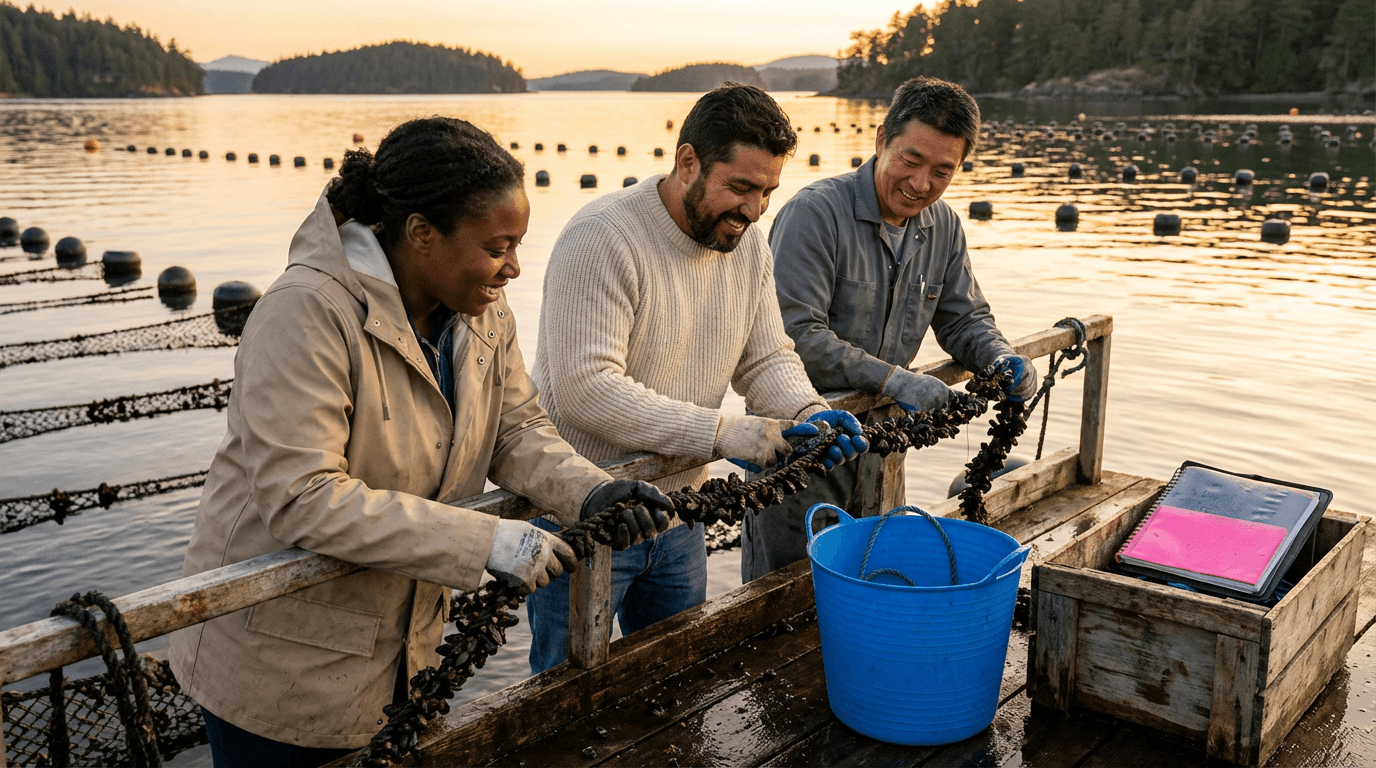 Shellfish/Mollusk Farming Techniques Course