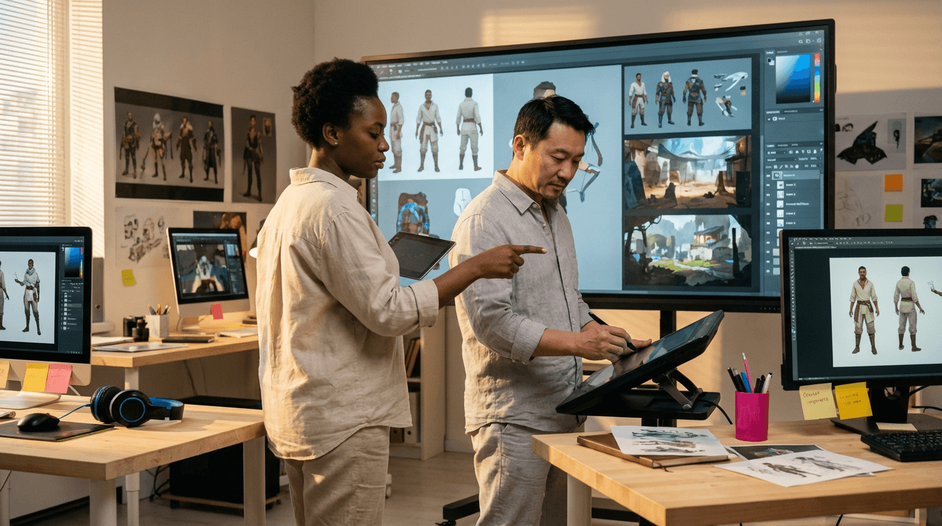 Curso de Artista Conceitual de Jogos