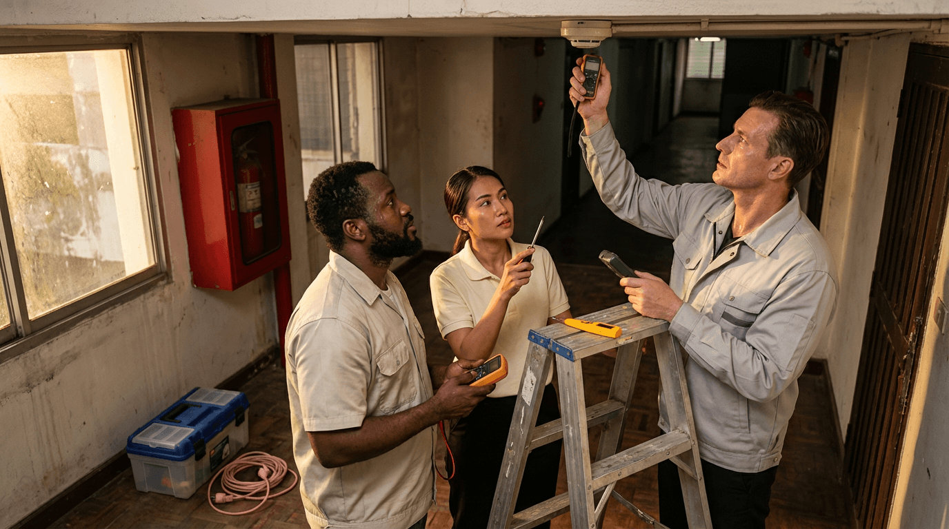 Rauchmelder Schulung