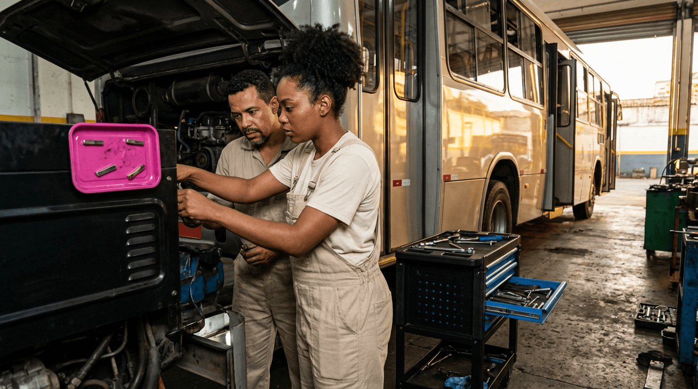 Curso de Mecânico de Ônibus