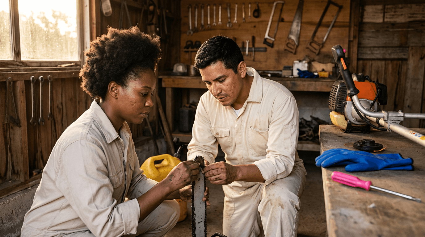 Chainsaw and Brushcutter Maintenance Course