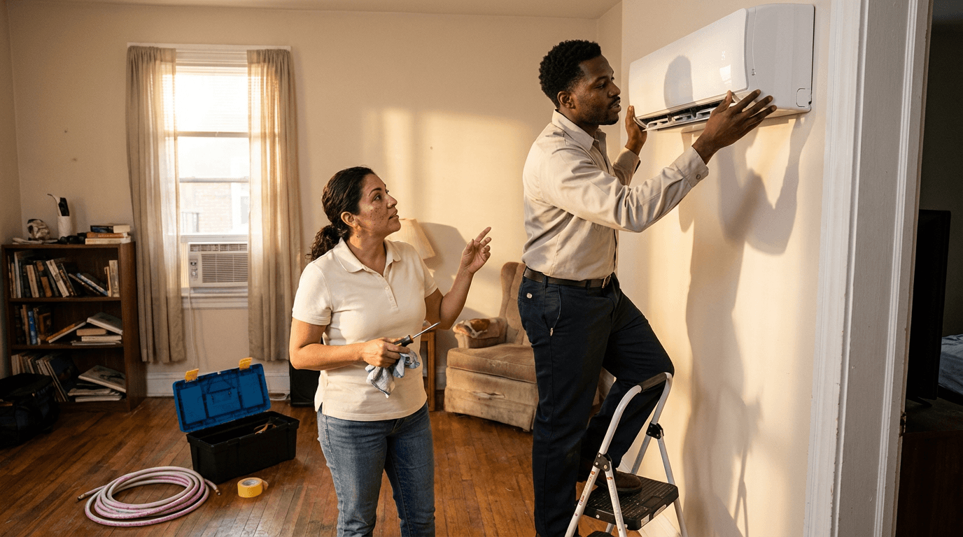 curso de instalación y limpieza de aire acondicionado